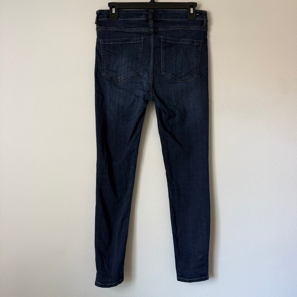 Liverpool‎ Los Angeles High Rise Ankle Skinny Jeans Dark Wash Denim Size 6 28 - Picture 2 of 6